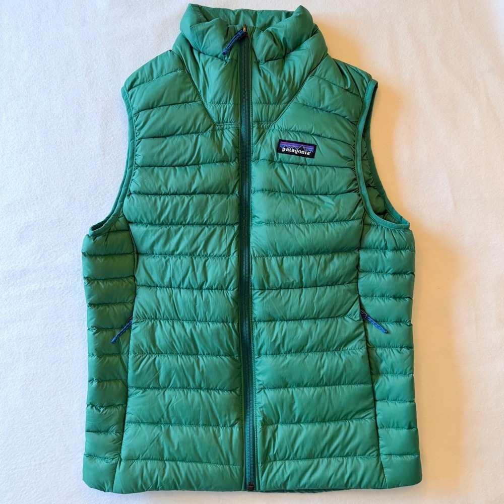 Patagonia Down Puffer Vest Men's XXS Green NWOT Outdoor Gorpcore Camping‎ Unisex